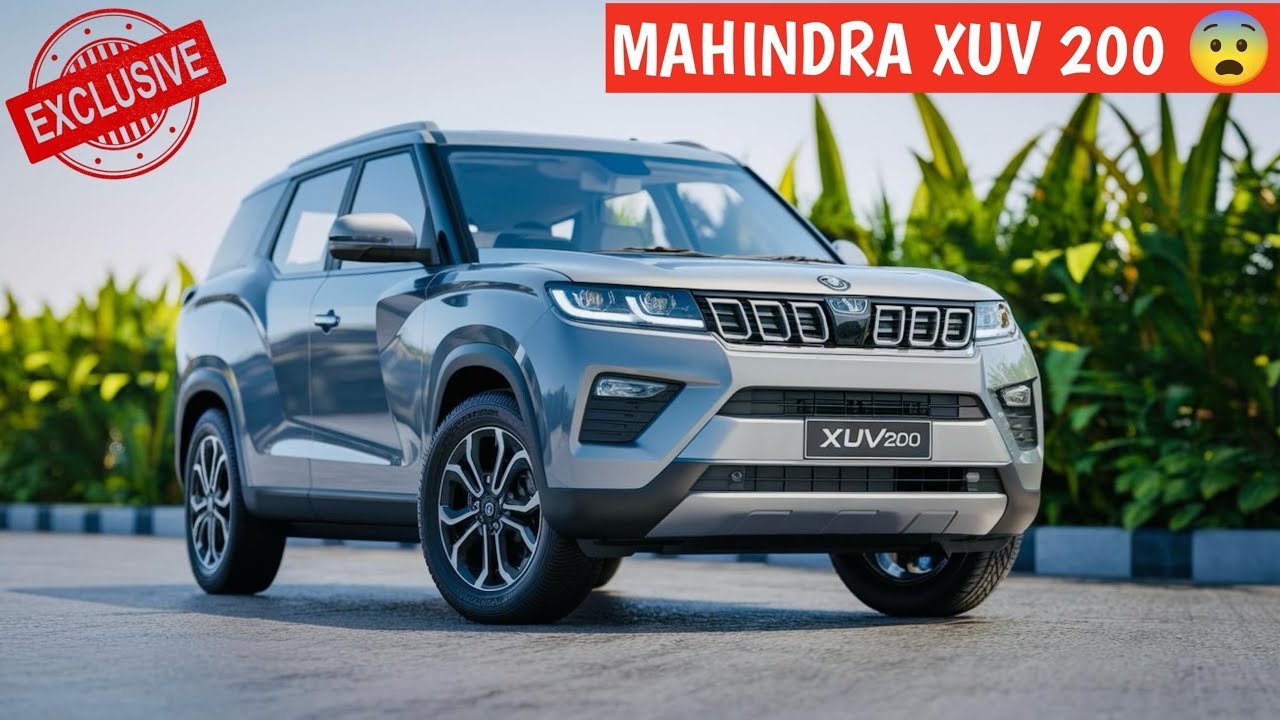 Mahindra XUV200 SUV car with great looks, powerful engine and excellent mileage