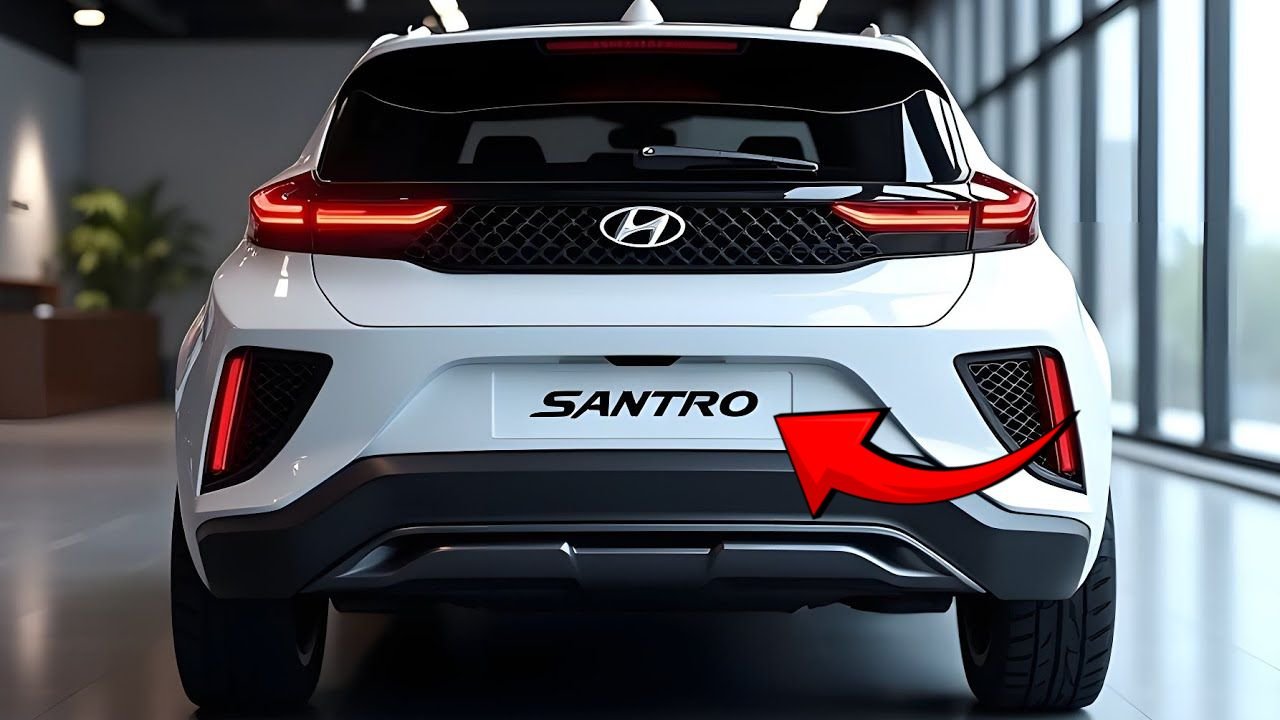 Hyundai Santro 2025: All Time Favourite Car Launched With New Luxury Features, 30KMPL Great Mileage And More Powerful Performance